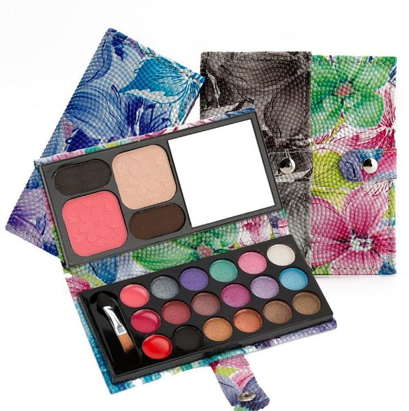 

50pc profe ional makeup et multifounctional lip tick powder blu h eyebrow pigment himmer eye hadow palette 22 color f809 dhl