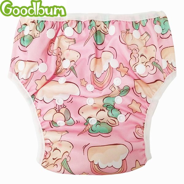 

goodbum  waterproof adjustable swim diaper pool pant swim diapers baby reusable washable swimsuit cover training unisex