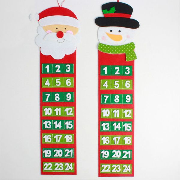 

new christmas advent calendar with santa claus snowman ornament christmas decoration for home party new year gifts navidad