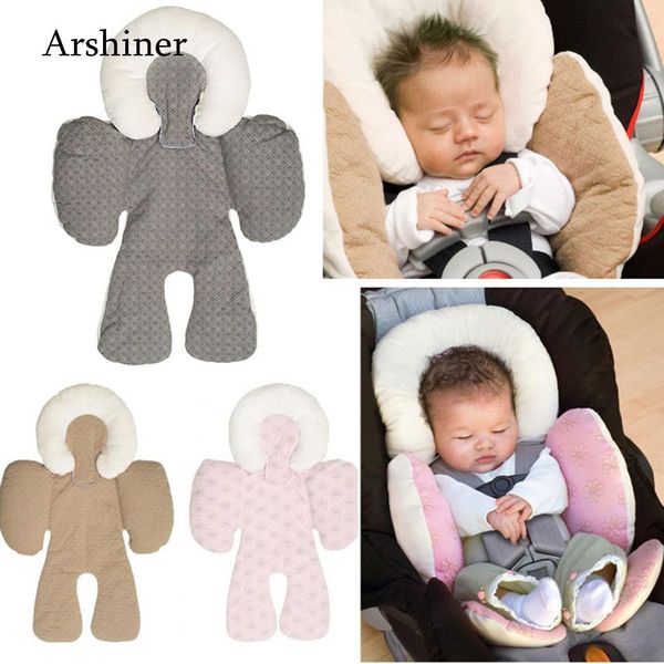 

waterproof baby stroller cushion mats car seat accessories head support belt shoulder-sided protective cover neck protection pad