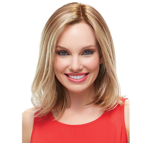New Sexy Blonde Color 14 Short Curly Hair Wigs Heat Resistant