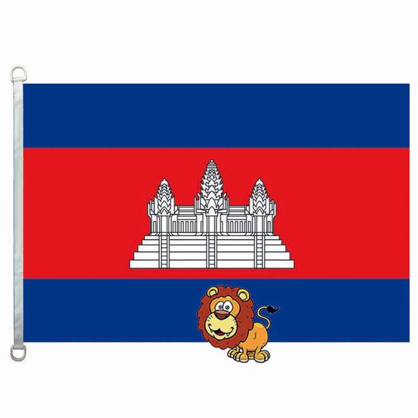 

cambodia country flags flag,90*150cm ,100% polyester, banner,digital printing