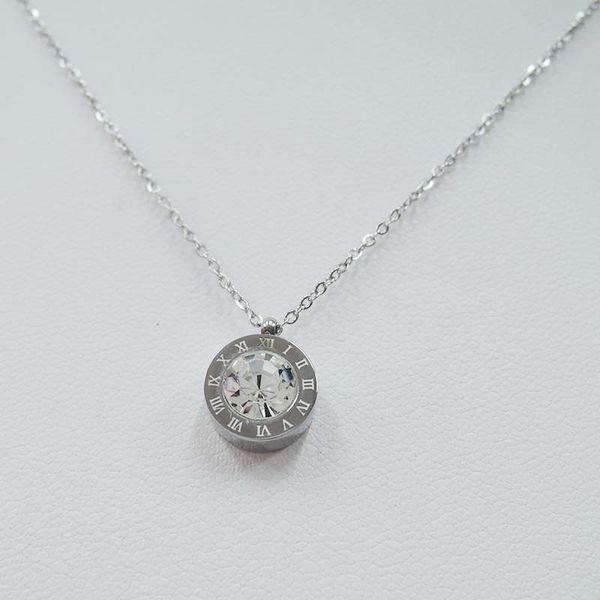 

fashion necklace ,stainless steel ,anti-allerge ,round shape, Silver