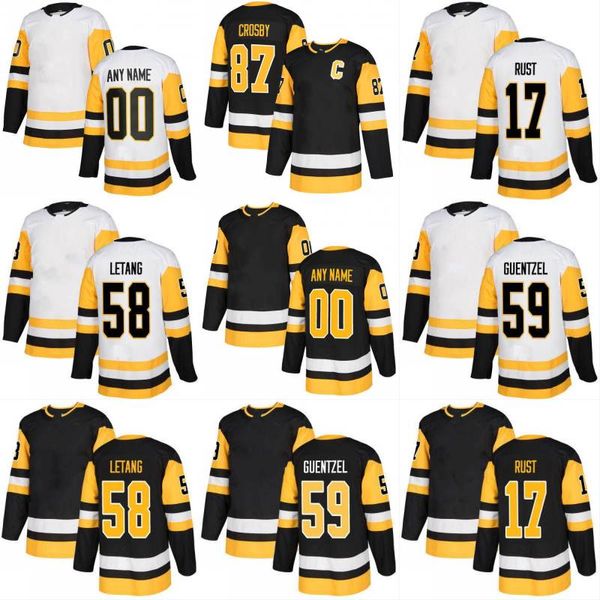 

2017-2018 Season 51 Derrick Pouliot 58 Kris Letang 72 Patric Hornqvist 81 Phil Kessel Custom Hockey Jerseys