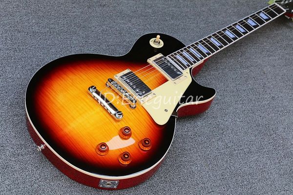 

histrical sunburst standard electric guitar,tiger flame guitarra,59 standard guitar,ing