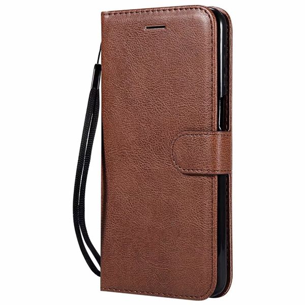 

wallet case for motorola moto z3 play flip back cover pure color pu leather mobile phone bags coque fundas for moto z3 play
