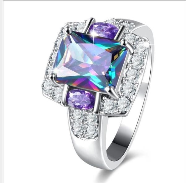 

jewelry for special color diamonds fashionable color drill ring, Silver
