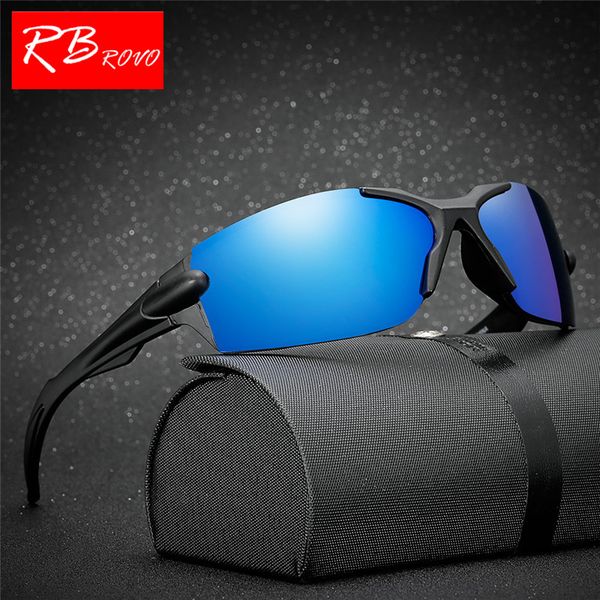 

rbrovo 2018 polarized masculino luxury classic vintage outdoor driving men sunglasses uv400 driving sun glasses, White;black