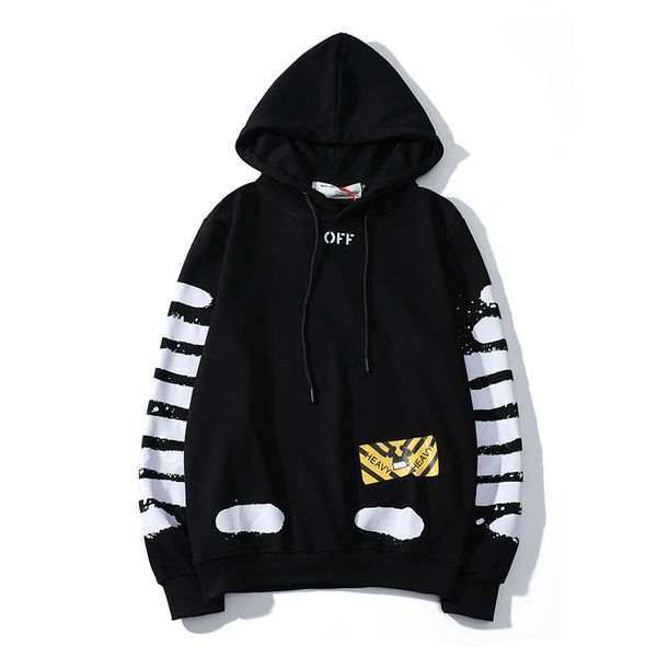 

men's white pullover hoodies sweatshirt fashion designer for men casual sweater coat popular brand hoodies fashion casual, Black
