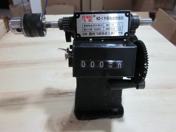 

nz-1 manual hand coil electric dual-purpose counting winding winder machine