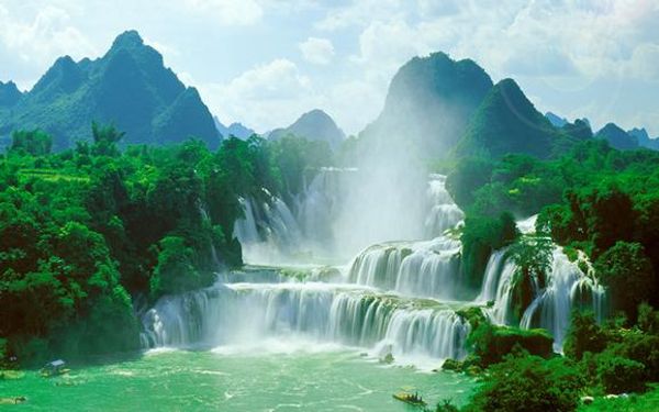 

водопад пейзаж фон настенные росписи 3d обои 3d обои для тв фоне