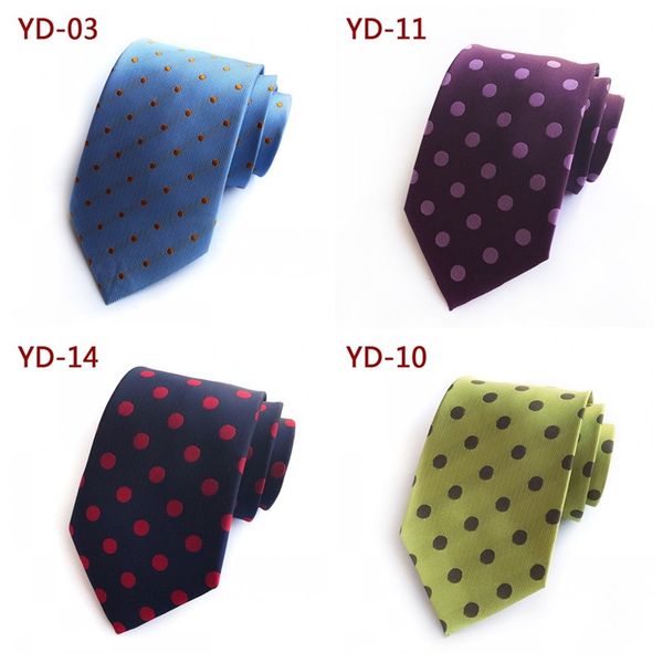 Compre Color Sólido Con Decoración De Punto Los Hombres Corbatas De Moda De Estilo Británico Para El Negocio De La Boda Pañuelos De Novios 47 87mz Z A
