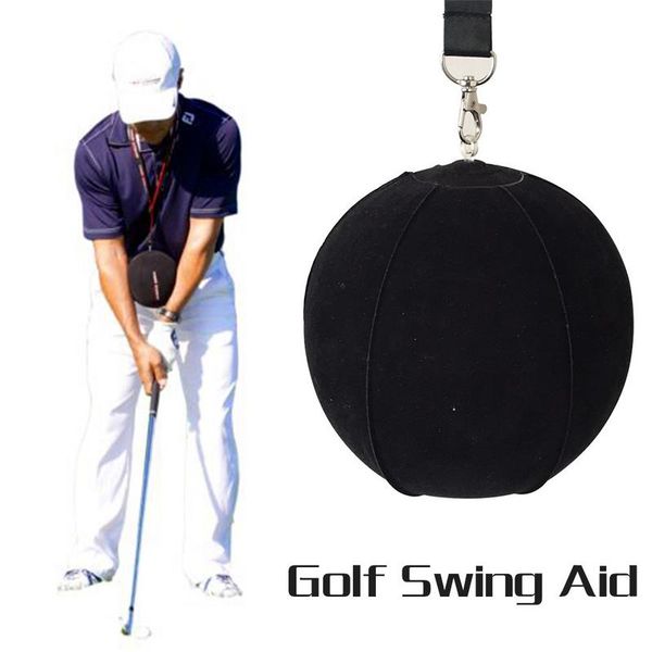 

new golf smart inflatable ball golf swing trainer aid assist posture correction training supplies