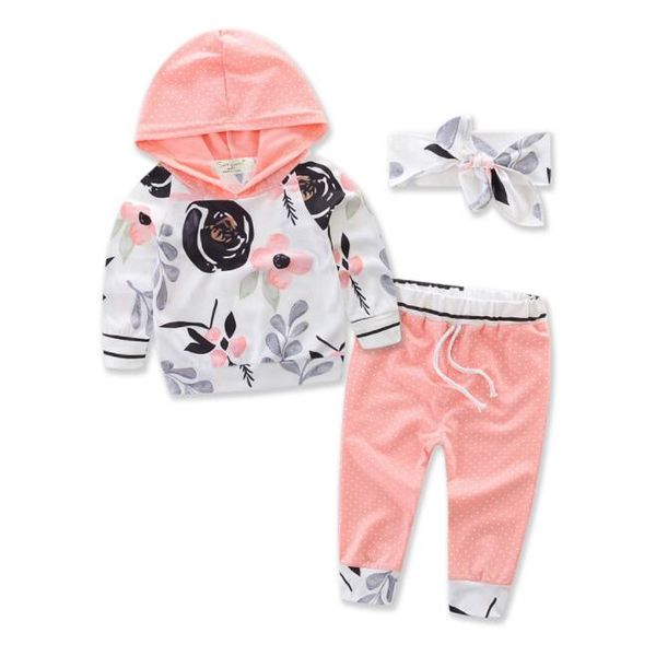 

девочки обратно в школу наряды 79 дизайн топы брюки ободки шарфы кролик полосатый единорог флора большой sisiter детская одежда наборы by028, White