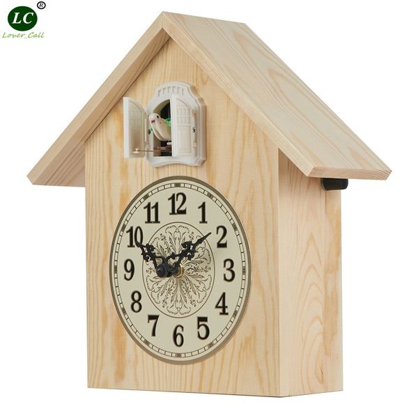 

cuckoo clock solid wood cuckoo bird wall clock simple living room seat creative bedroom