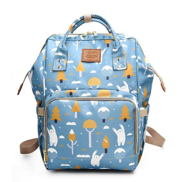 

22l waterproof nappy diaper baby change mum maternity backpack women travel bag tote baby diaper bag backpack