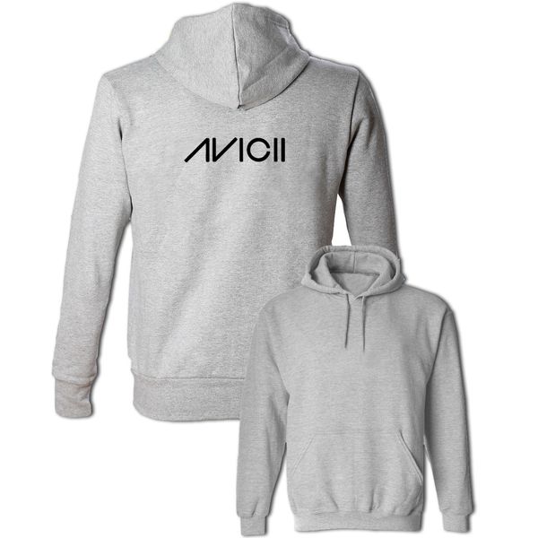 

music dj avicii hoodies men's women's boy's girl's cotton sweatshirts hip hop long sleeve pullovers multi color jackets, Black