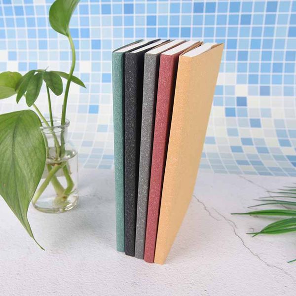 

1pc grid notebook graph paper notepad 5mm simple grid sketch notebooks student office supplies colors, Purple;pink