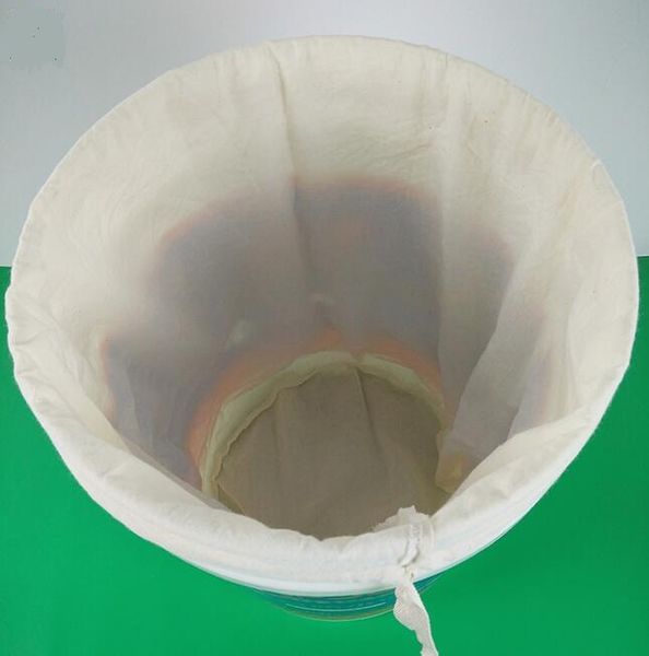 

home brew 120 mesh cylindrical shape pure cotton gauze for mash barrel