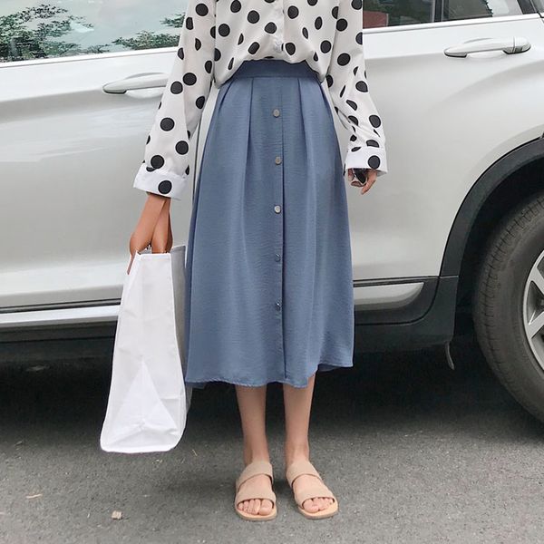 

wholesale 2018 new autumn winter selling women's fashion casual skirt g173, Black