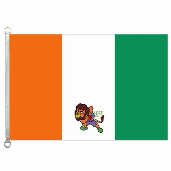 

coate d'ivoire flag flag,90*150cm ,100% polyester, banner,digital printing