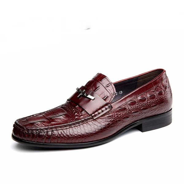 slip on croco noir
