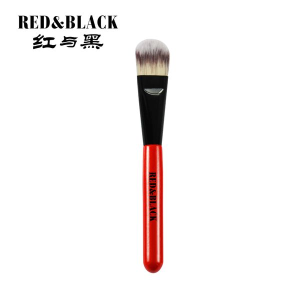 

red&black cosmetic wet paint blush brushes professional facial skin care makeup brushes cosmetic makeup tools