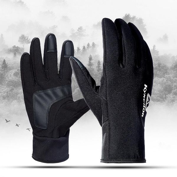 

2018 new winter outdoor sports riding warm gloves windproof non-slip touch screen ski gloves