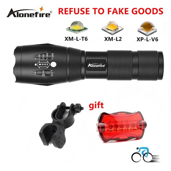 Camping Outdoor Hiking E17 XM-L Waterproof Torch 500 Lumen LED Flashlight