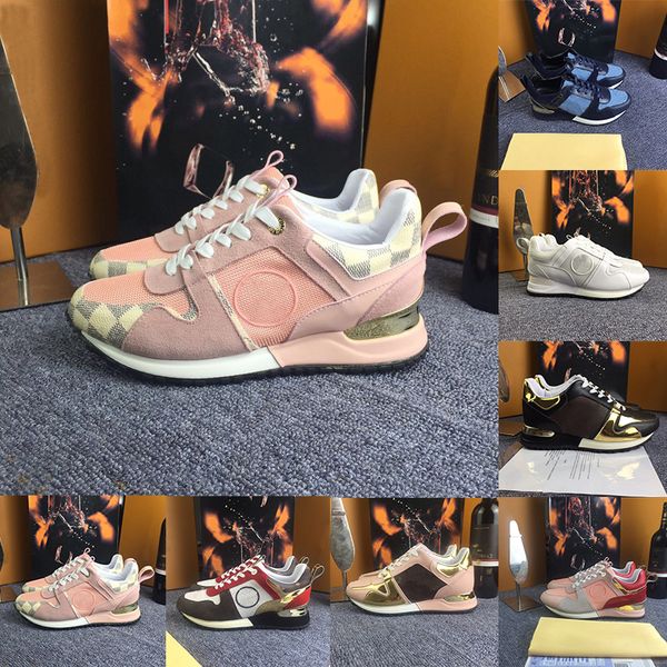 

2018 new brand luxury leather casual shoes designer sneakers men women shoes genuine leather shoes (original box+dust/hand bag+receipt, Black