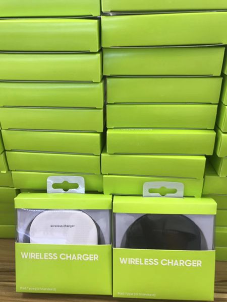 

for iphone x qi wireless charger pad wireless charging cord for samsung note 8 iphone 8 plus galaxy note 5 with usb cable in retail box