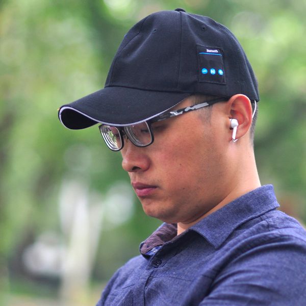 

new coming headphones wireless hat sports headphones music baseball-cap support hands fee phone calls bluetooth headphones