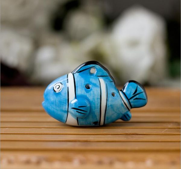 

2018 ocarina 6 отверстий оптовая рыба формы мультфильм ocarina patterns