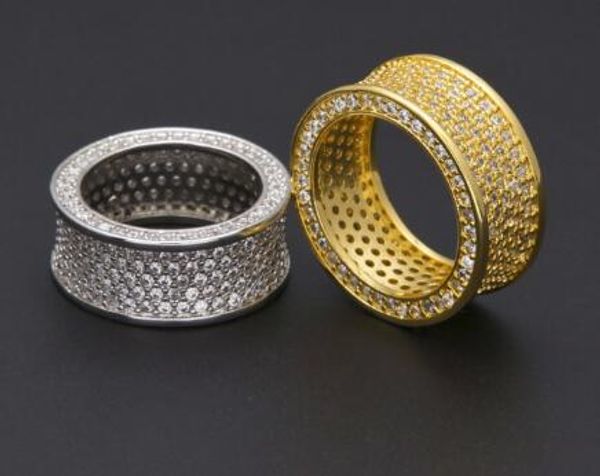 

new item drop shipping round cz ring copper engagement rings #8 #9 #10 #11, Golden;silver