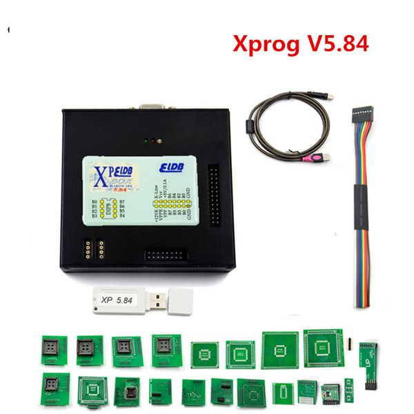 

2018 Последняя версия X-PROG Box ECU Programmer XPROG M V5.84 с USB-ключом X Prog 5.84