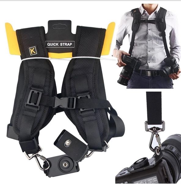 

camera strap double shoulder strap 2 digital slr camera dslr pgraphy accessories shoulder harness quick rapid sling camera belt