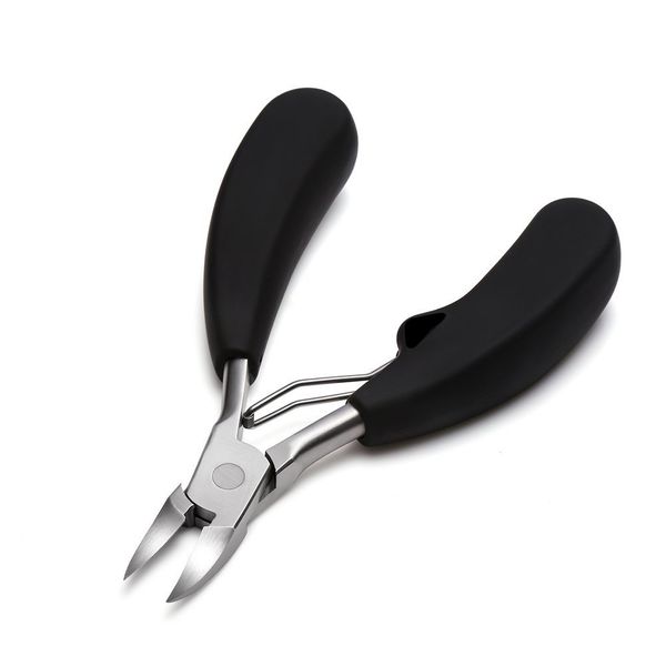 

new arrival stainless steel nail clippers paronychia special finger nail cutter nail plier pedicuretool toe cuticle scissors