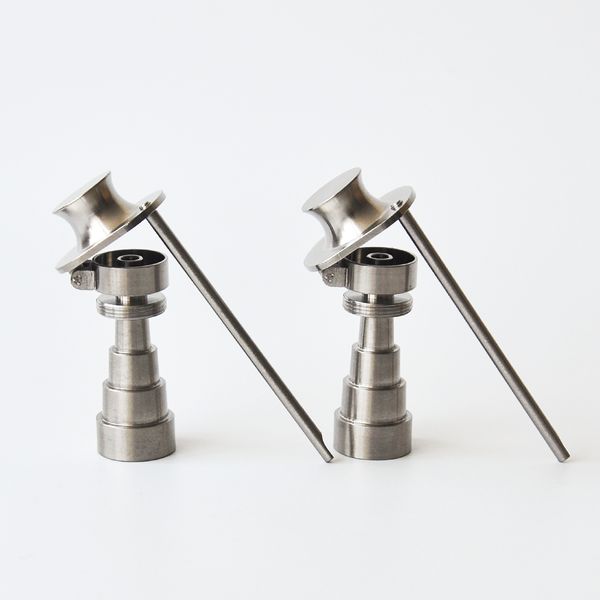 

6 in 1 gentleman hat style titanium nail 10mm&14mm&18mm gr2 titanium banger good quality price ing