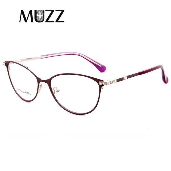 

new cat eye style women optical glasses frames fashion diamonds glasses frame women prescription eyewear clear myopia eyeglasses, Silver
