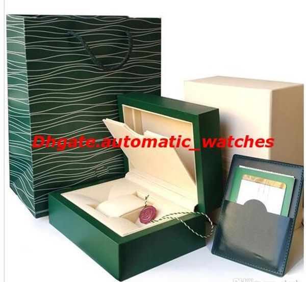 

green watch original box papers handbag card boxes 0.8kg for watches box, Black;blue