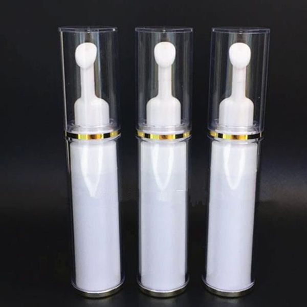 

12ml empty press pump emulsion bottle abs lotion bottles portable refillable container fast shipping f584