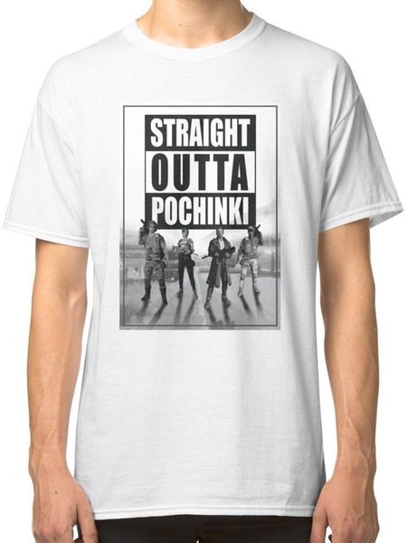 

limited pubg pochinki straight outta pochinki men's white t-shirt size s-5xl, White;black