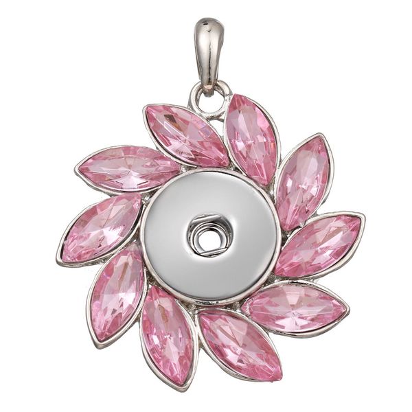 

кристалл цветок подвеска diy ожерелья ювелирные изделия аксессуары 18 мм noosa snap chunks кнопки заменить компоненты подвески dc169b, Bronze;silver