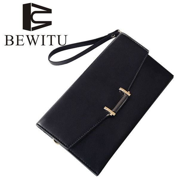 

bewitu chain envelope handbag female 2018 new simple hand bag korean personality wild fashion buckle messenger clutch bag