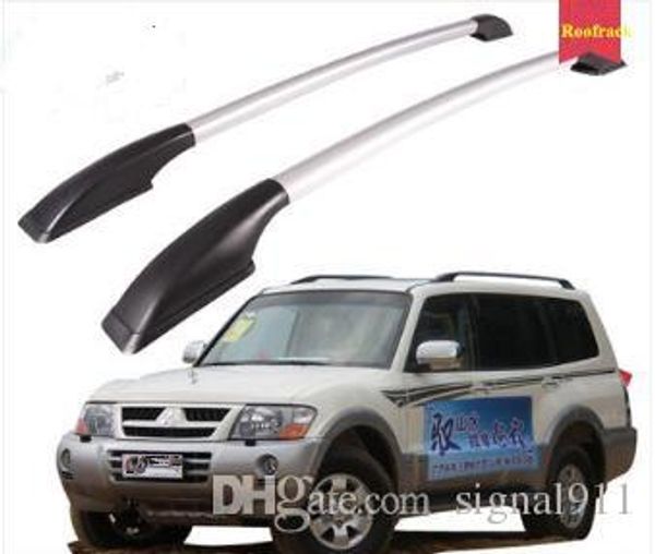 Hochwertiger Auto-Gepäckstapel aus Aluminiumlegierung, Dachträger-Querträger, Gepäck-Dachträger (maximal 20 kg) für Mitsubishi Pajero V73