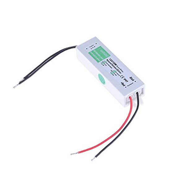 50pcs AC110V-220V a DC24V Alimentatore 10W IP67 Impermeabile 24V Driver di alluminio elettronico in lega di alluminio elettronico