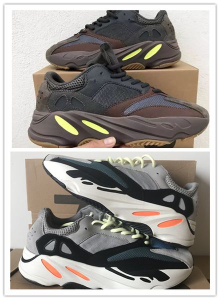 

[Double Box]2018 Kanye West Sply 700 Best Quality Classic Solid Grey White Blue Mauve Running Shoes Men Women Sport Sneaker