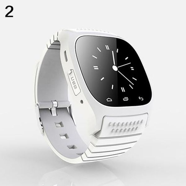 

sport bluetooth smart watch luxury wristwatch m26 with dial sms remind pedometer for samsung lg htc ios android phone, Slivery;brown