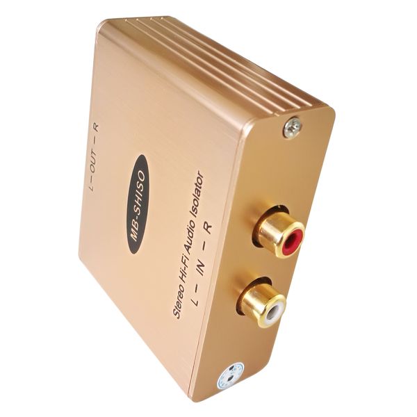 

av audio isolator stereo av audio isolation hum killer with eliminate noise