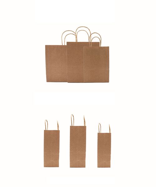 100шт на заказе любых размера Kraft сумки с логотипом Интернет Бесплатной доставкой для беспроводного магазина для телефонов Аксессуары подарочной упаковки высокого класса